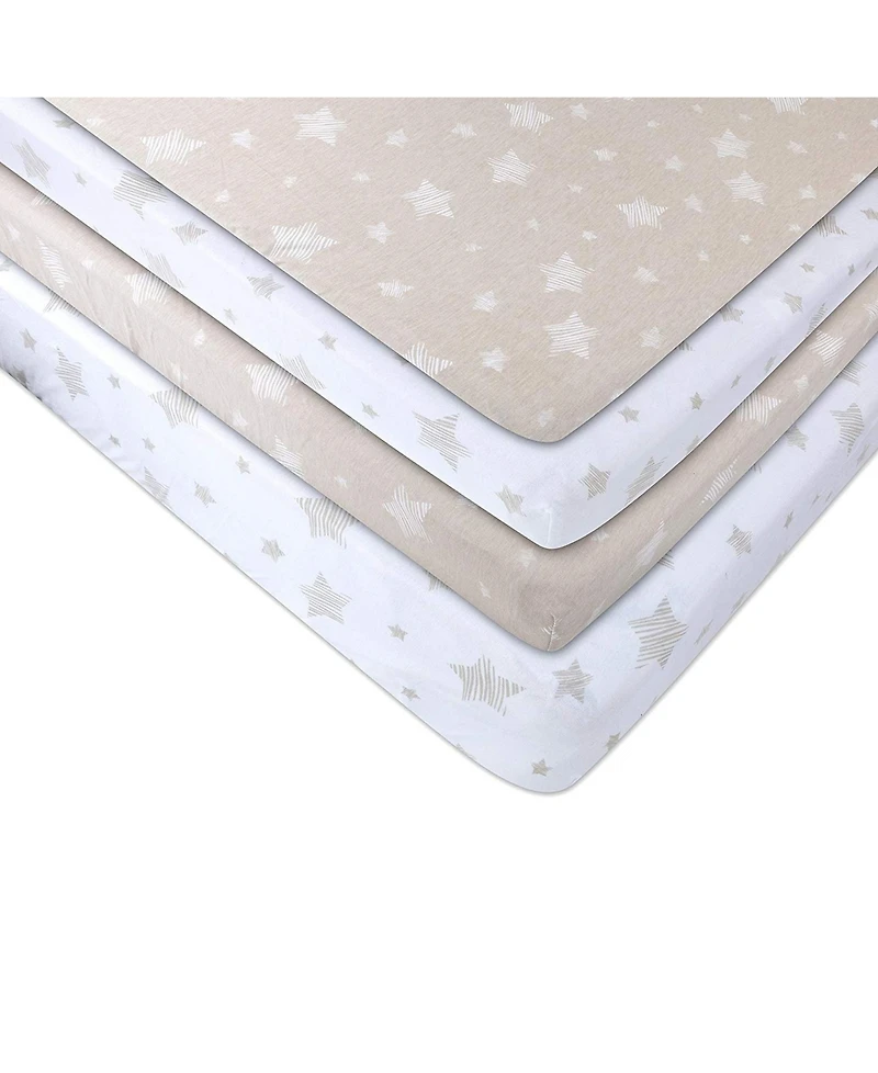 Ely's & Co. Baby Pack N Play Portable Crib Sheet ( Pack of 2 )