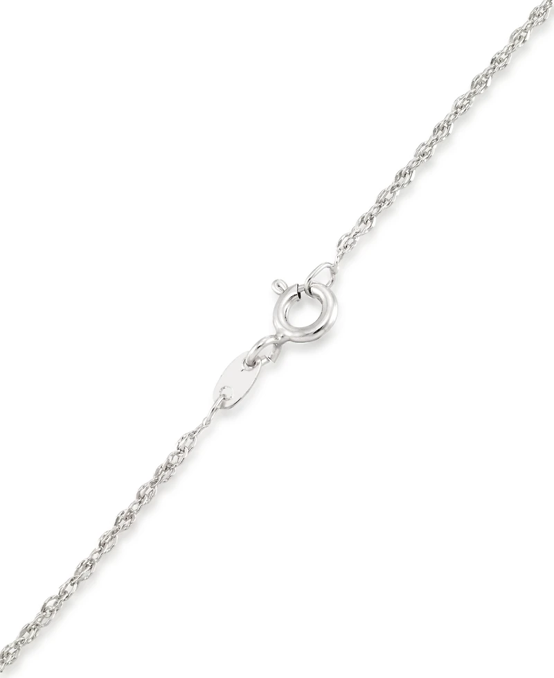 Marcasite and Faceted Onyx Square Pendant+18" Chain in Sterling Silver
