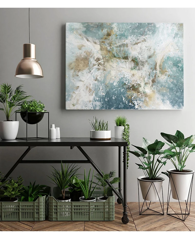 Giant Art 36" x 24" Waking Hour Museum Mounted Canvas Print