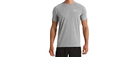 Nike Men's Big & Tall Moisture-Wicking Heather Rash Guard