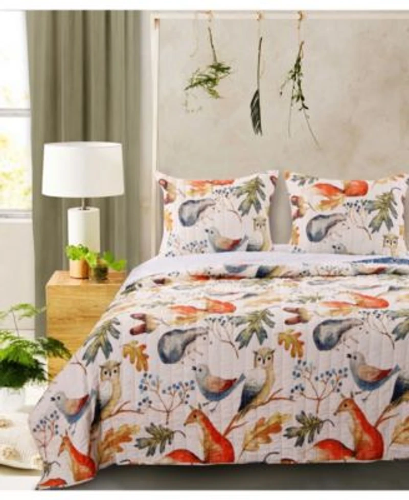 Greenland Home Fashions Willow Quilt Sets