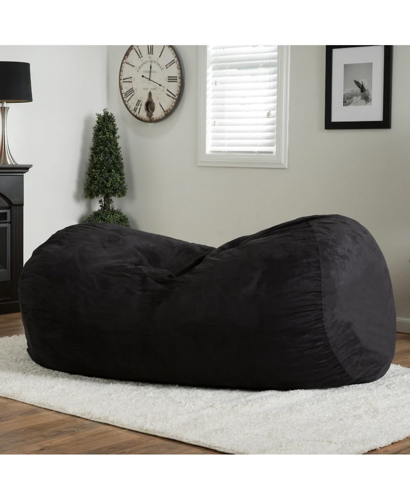 6.5ft Suede Bean Bag