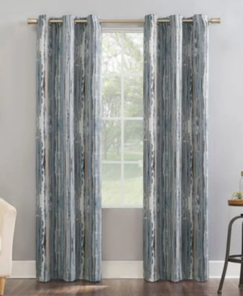 Allegory Abstract Painting Blackout Curtain Panel Collection