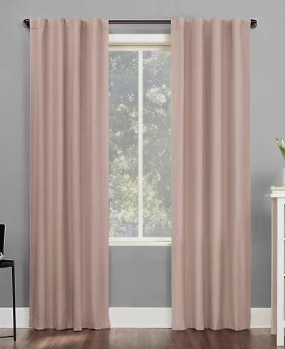 Cyrus Thermal 100% Blackout Back Tab Curtain Panel
