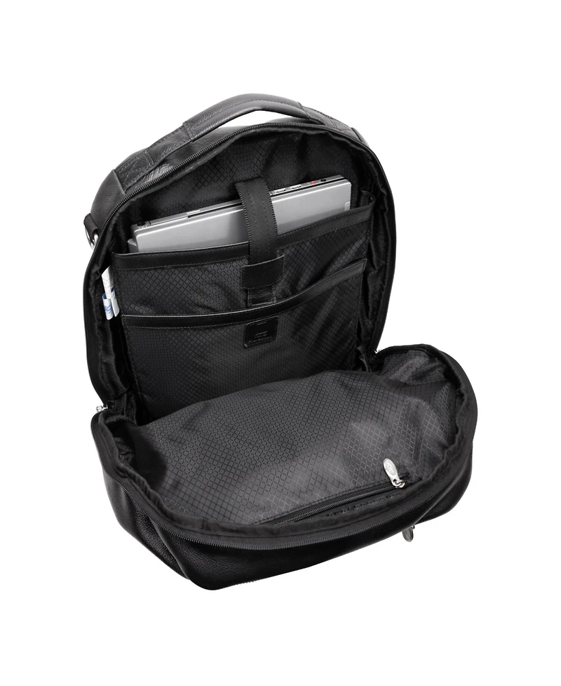 Mcklein East Side 17" 2-In-1 Laptop Tablet Convertible Travel Backpack Cross-Body