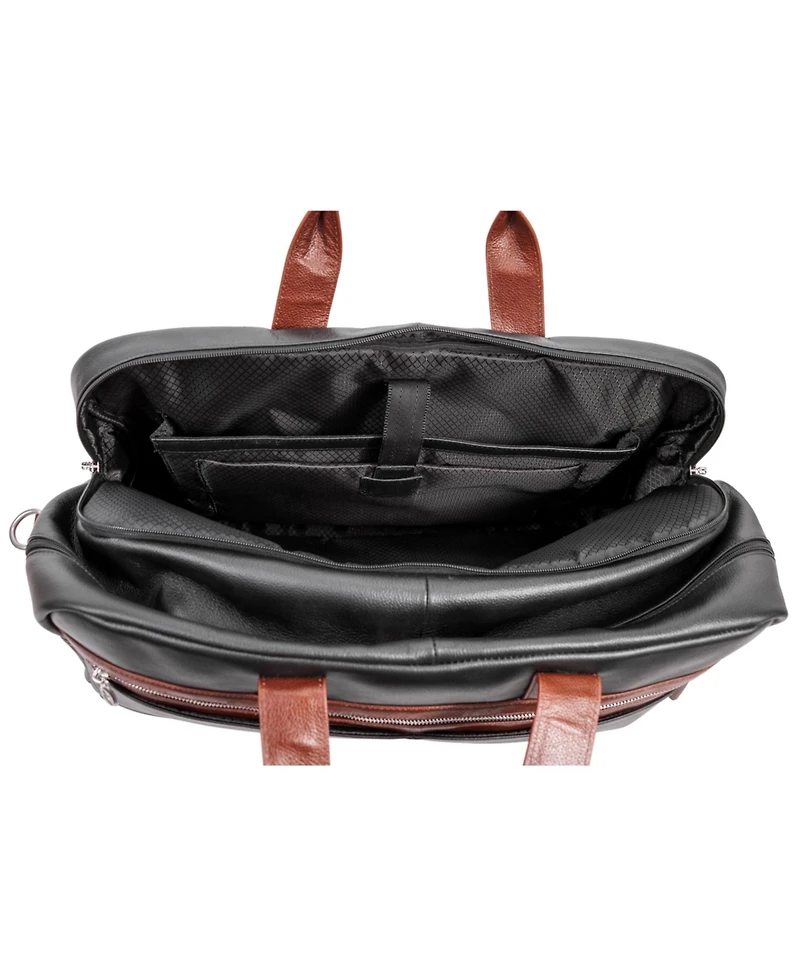 Mcklein Wellington 21" Dual-Compartment Laptop Tablet Duffel
