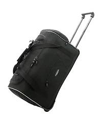 Travelers Club 22" Multi-Pocket Rolling Duffle