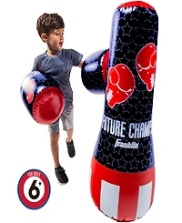Franklin Sports Inflatable Punching Bag Glove Set - Future Champs