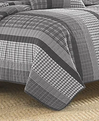 Closeout! Nautica Gulf Shores Cotton Reversible 2-Pc. Quilt Set, Twin