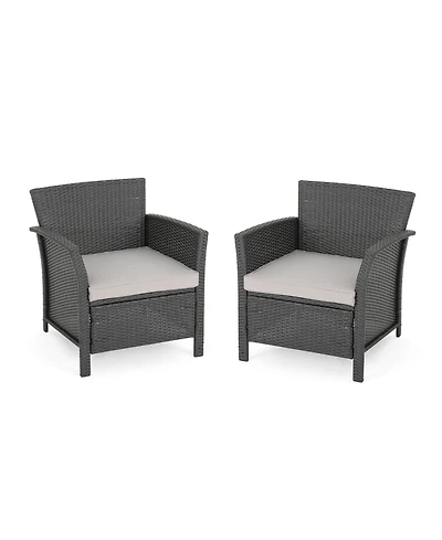 St. Lucia Outdoor Club Chair (Set of 2)
