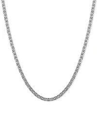 Mariner Link 20" Chain Necklace in Sterling Silver