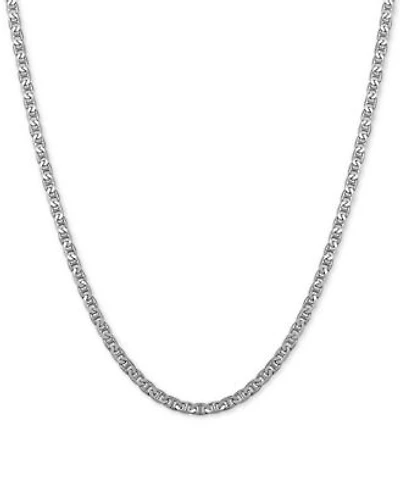 Mariner Link Chain Necklace 18 20 In Sterling Silver Or 18k Gold Plated Sterling Silver
