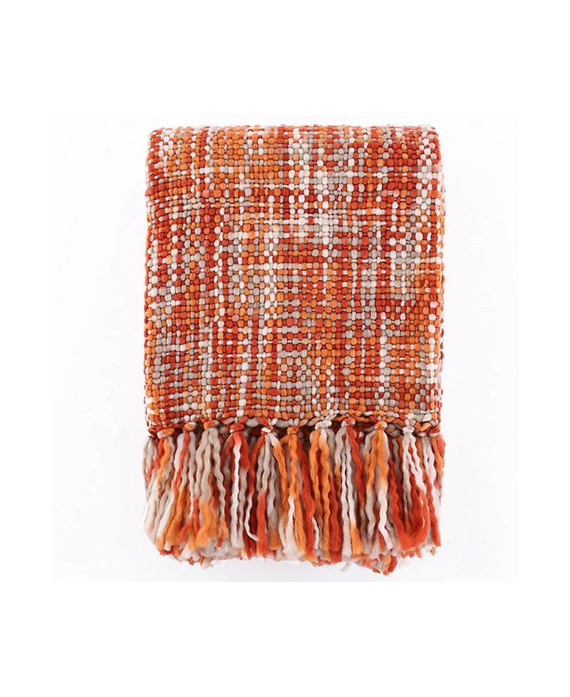 Happycare Textiles Rustic Style Throw, 50" x 60"