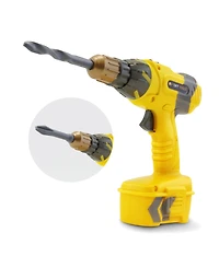 Tuff Tools Pretend Play Toy Power Drill with Realistic Functions