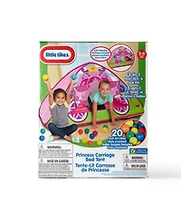 Little Tikes Enchanted Princess Carriage 3-In-1 Bed, Tent, Ball Pit