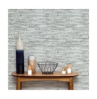 Tempaper Moire Dots Peel and Stick Wallpaper