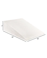 Baldwin Rayon from Bamboo Fiber Cover Memory Foam Bed Wedge Pillow