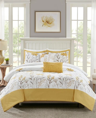Closeout! Harbor House Meadow 5-Pc. Comforter Set, Full/Queen