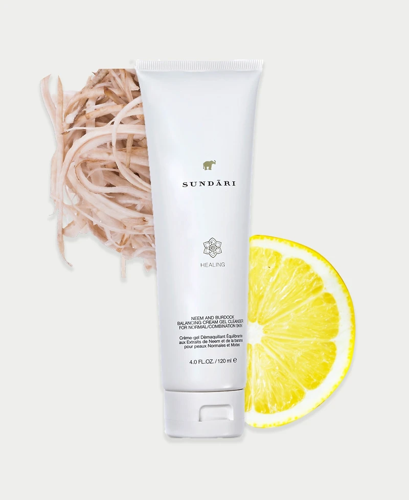 Sundari Neem And Burdock Balancing Cream-Gel Cleanser