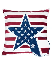 Homey Cozy Sienna Independence Day Decorative Pillow, 20" x 20"