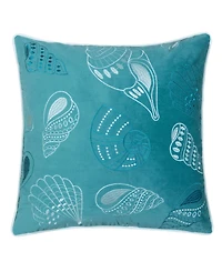 Homey Cozy Seashell Decorative Pillow, 20" x 20"