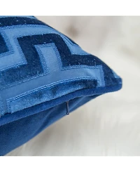 Homey Cozy Jasmine Modern Maze Decorative Pillow, 12" x 20"
