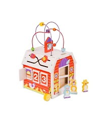 Melissa and Doug First Play Slide, Sort and Roll Activity Barn