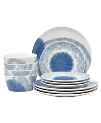 Noritake Aozora 12-pc Dinnerware Set, Service for 4
