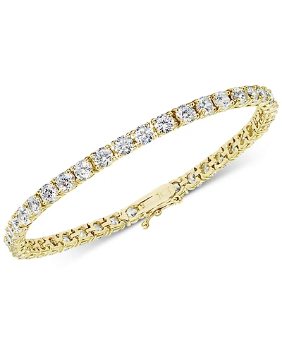 Giani Bernini Cubic Zirconia Tennis Bracelet in Sterling Silver, Created for Macy's