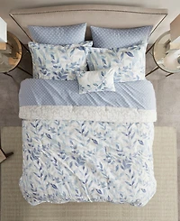 Madison Park Essentials Sofia Reversible 6-Pc. Comforter Set, Twin