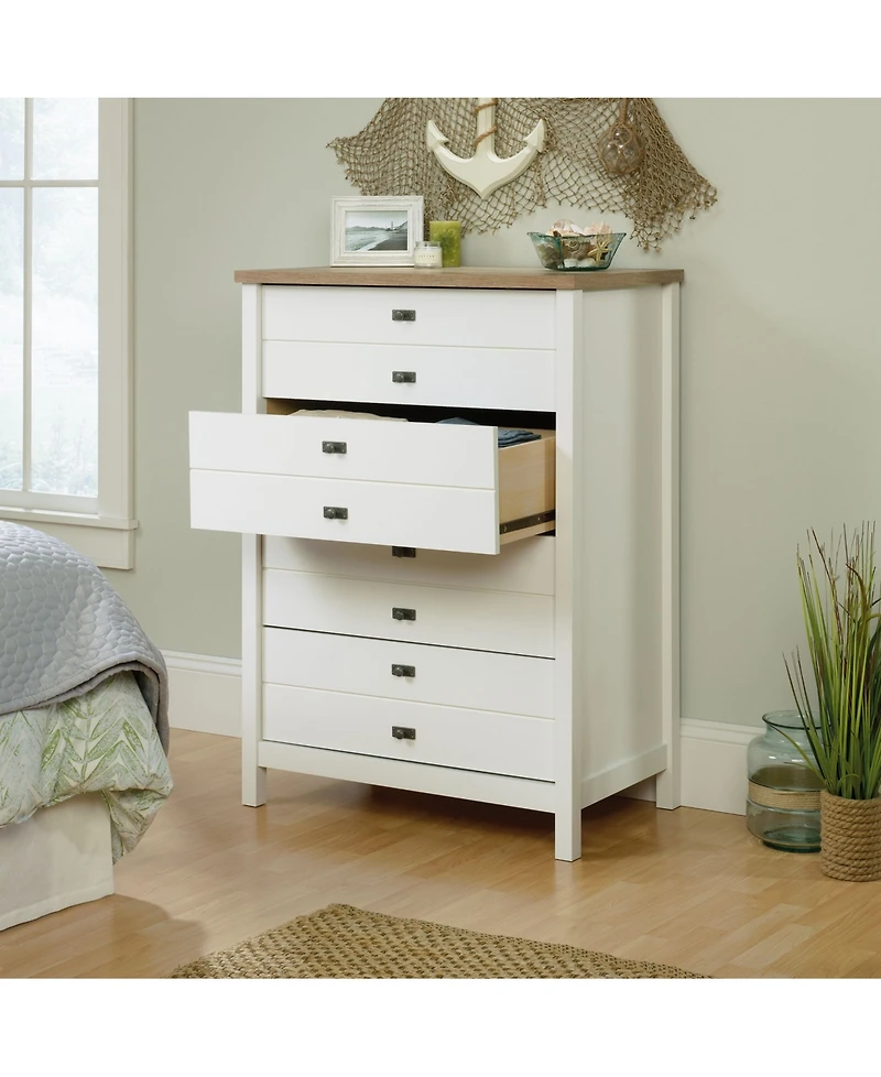 Sauder Cottage Road 4 Drawer Chest
