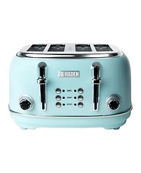 Haden Heritage 4-Slice Stainless Steel Toaster
