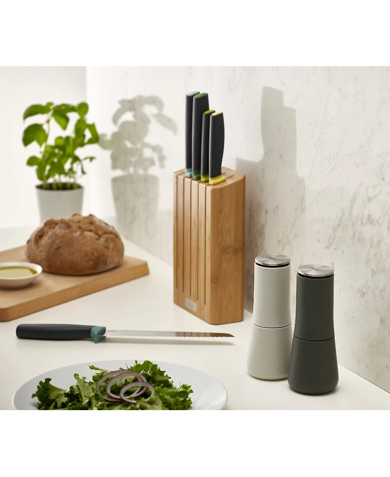 Joseph Joseph Milltop Non-Spill Salt & Pepper Mill Set