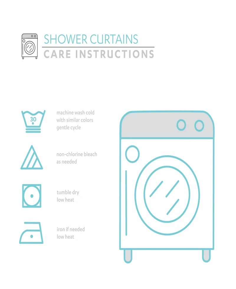 Lush Decor April Shower Curtain, 72" x 72"