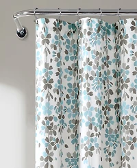 Lush Decor Weeping Flower Shower Curtain, 72" x