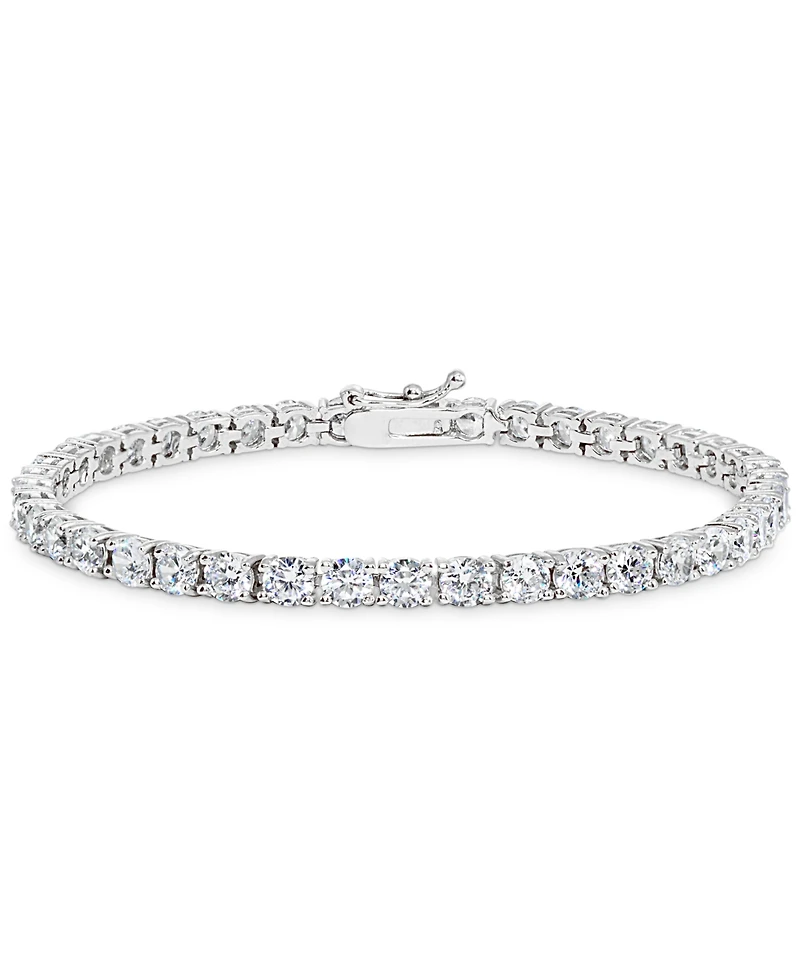 Giani Bernini Cubic Zirconia Tennis Bracelet in Sterling Silver, Created for Macy's