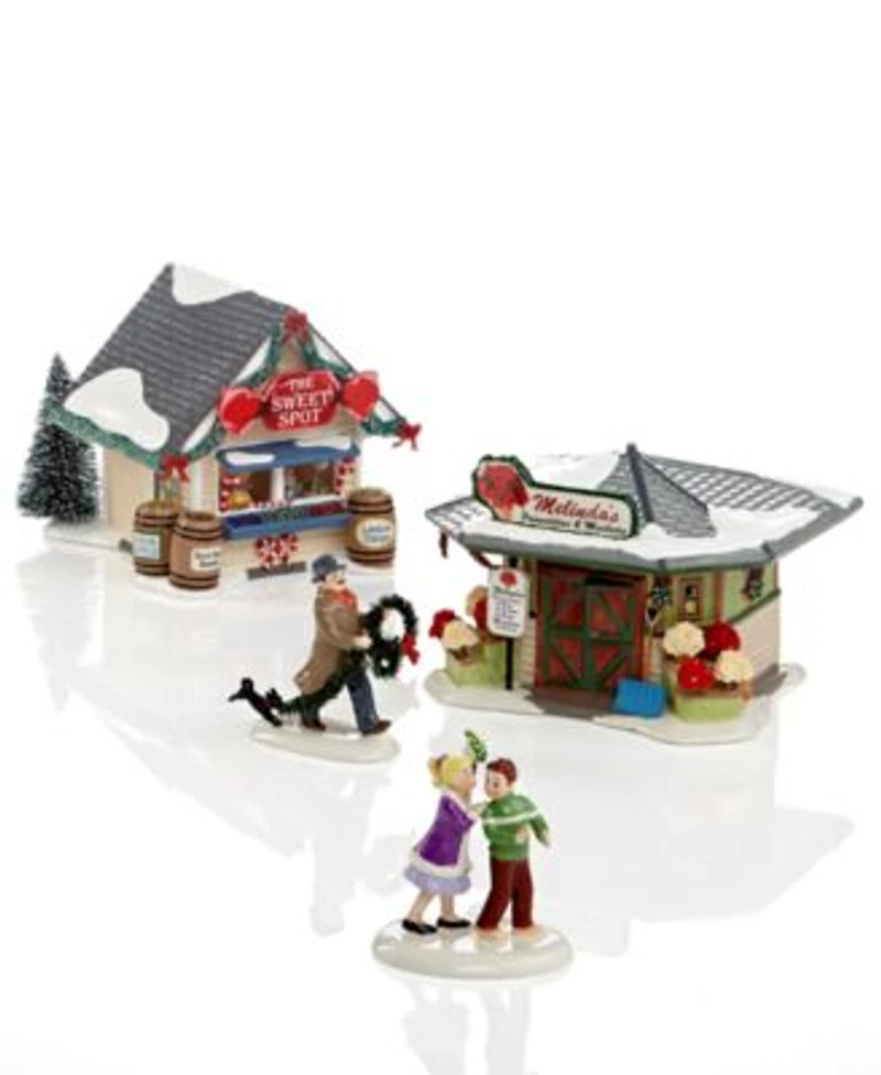 Department 56 Snow Village Farmers Market Collection
