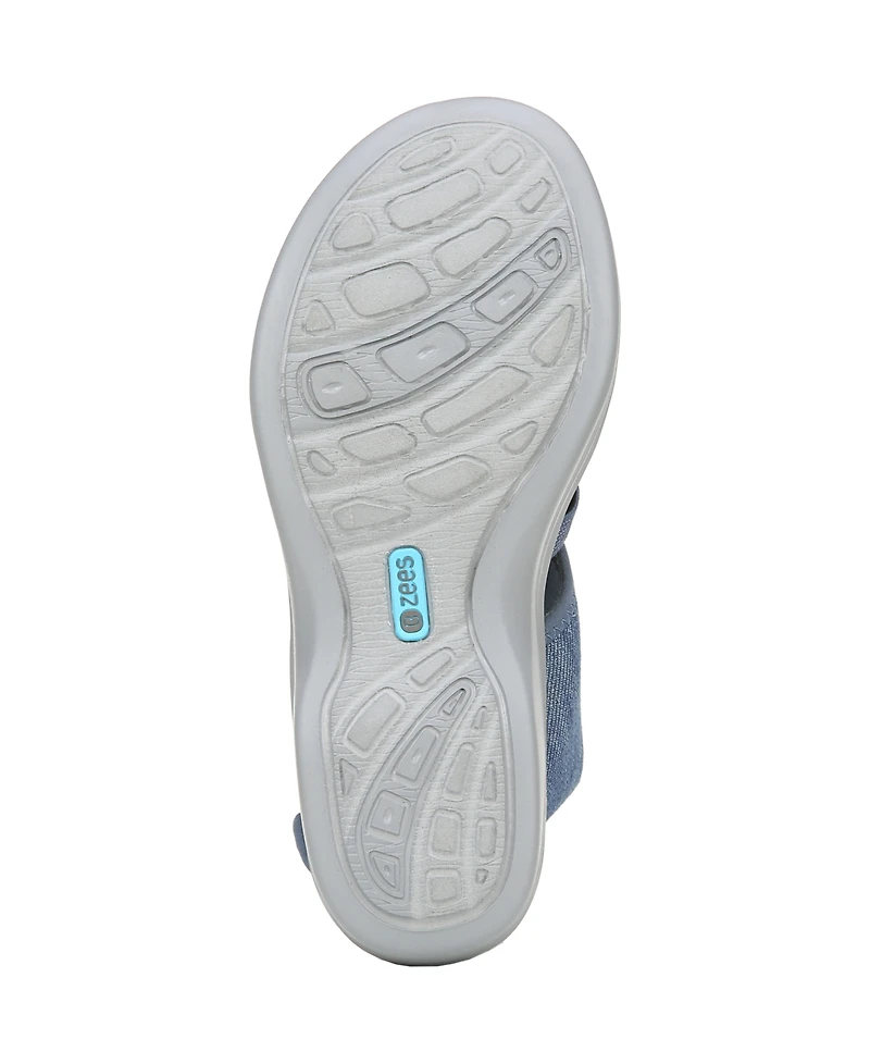 LifeStride Women's Dream Washable Wedge Sandals