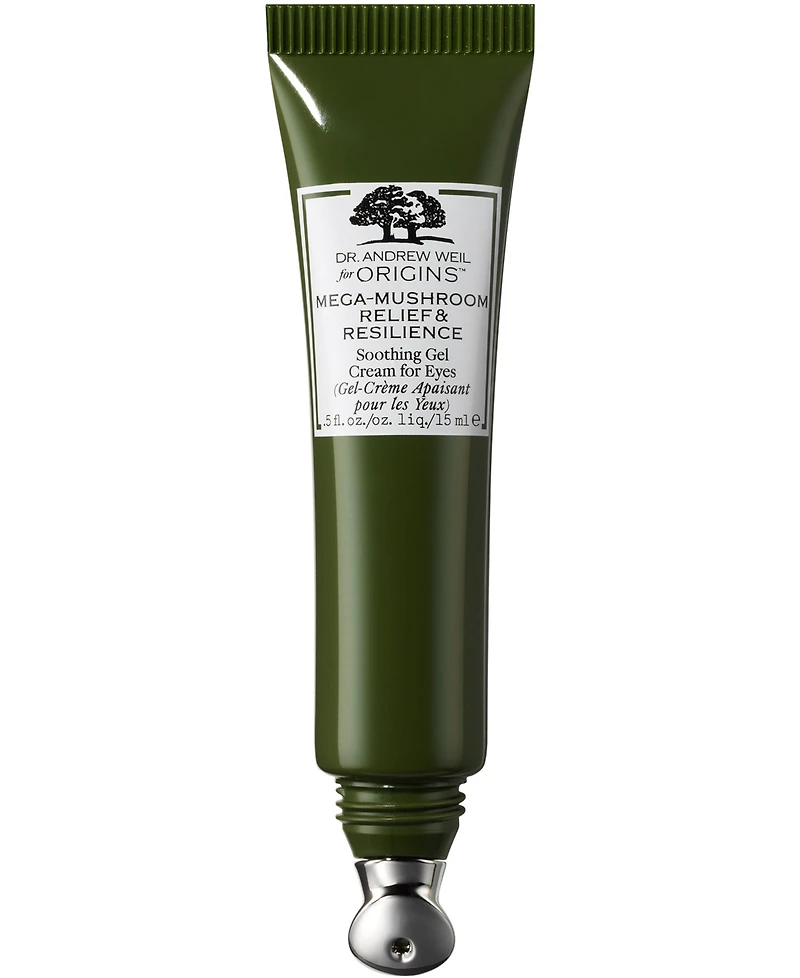 Origins Mega-Mushroom Relief & Resilience Soothing Gel Cream For Eyes, 0.5 oz.
