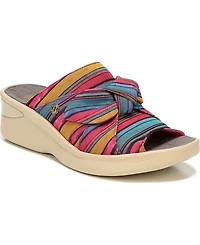 LifeStride Women's Smile Washable Slide Wedge Sandals