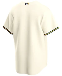 Nike Men's Milwaukee Brewers Official Blank Replica Jersey