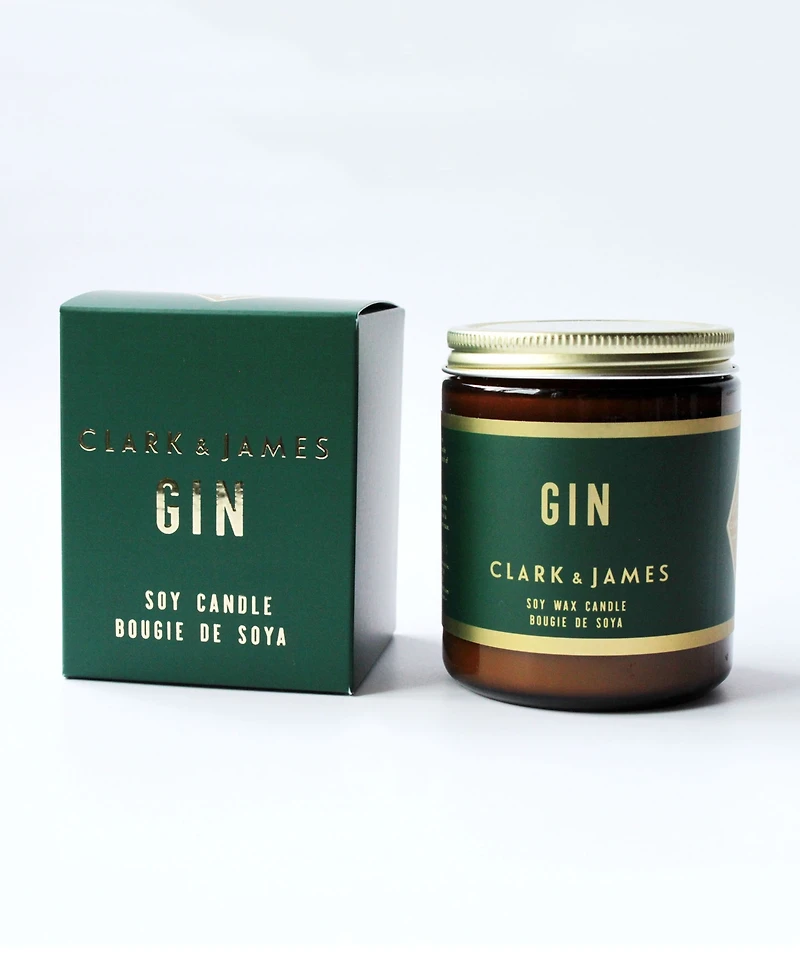 Dot & Lil Clark & James Gin Soy Candle