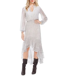 1.state X Jaime Shrayber Printed High-Low Dress