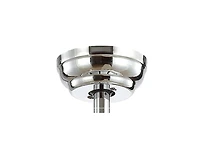 Kate 48" 3-Light Glam Crystal Drum Led Ceiling Fan with Remote