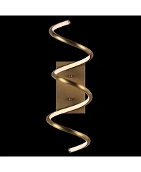 Scribble 7" Modern Integrated Led Vanity Light Sconce