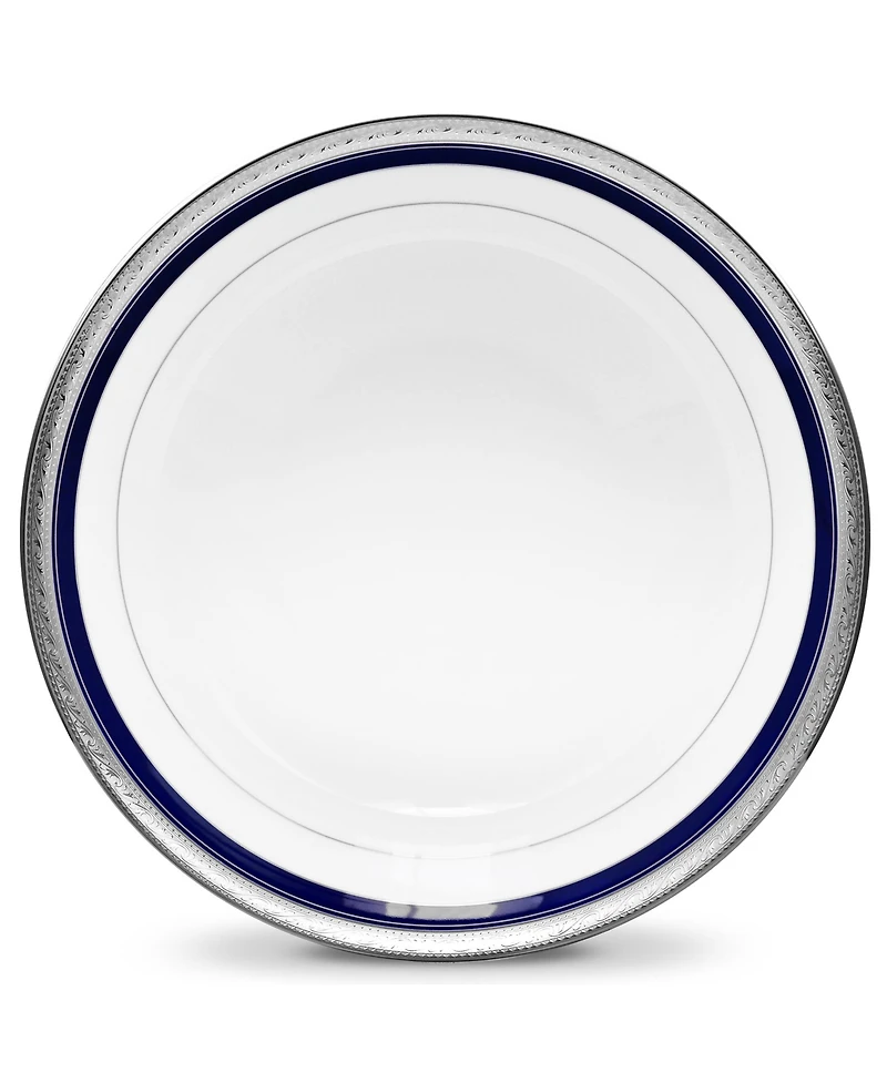 Noritake Crestwood Cobalt Platinum Round Vegetable Bowl