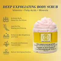 Omm Collection Emulsified Sugar Scrub – Swiss Chocolate 8oz