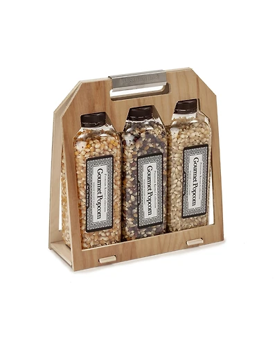 Wabash Valley Farms Gourmet Kernel Collection Wooden Crate Set