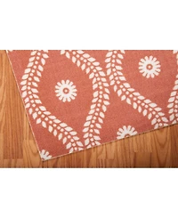 Long Street Looms Backyard BAC085 Rust 7'9" x 10'10" Outdoor Area Rug