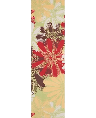 Long Street Looms Backyard BAC022 2'3" x 8' Runner Rug